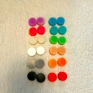 7/8 32mm silicone solid plugs!